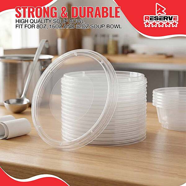 Soup Bowl Lid 8-32oz Reserve 10/50
