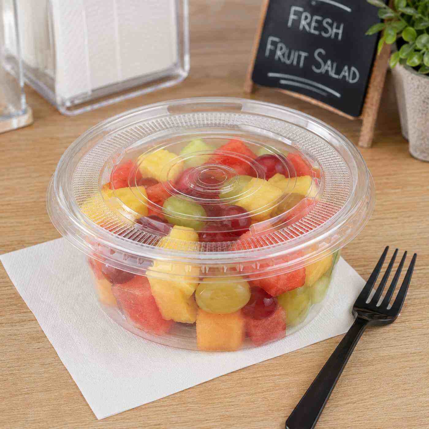 Soup Bowl Lid Plastic 16-32oz CHOICE 6/50