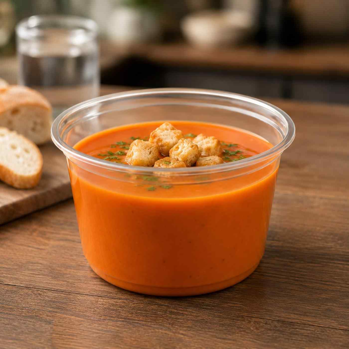 Soup Bowl P/Clr 16oz VB 10/50