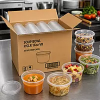 Soup Bowl P/Clr 16oz VB 20/50