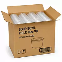 Soup Bowl P/Clr 16oz VB 20/50