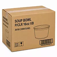 Soup Bowl P/Clr 16oz VB 20/50