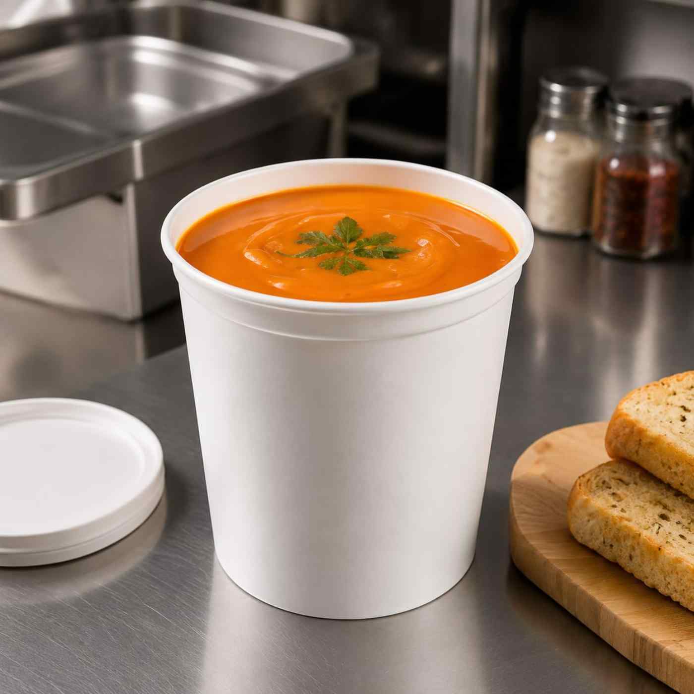 Soup Bowl P/Wht 32oz 20/25