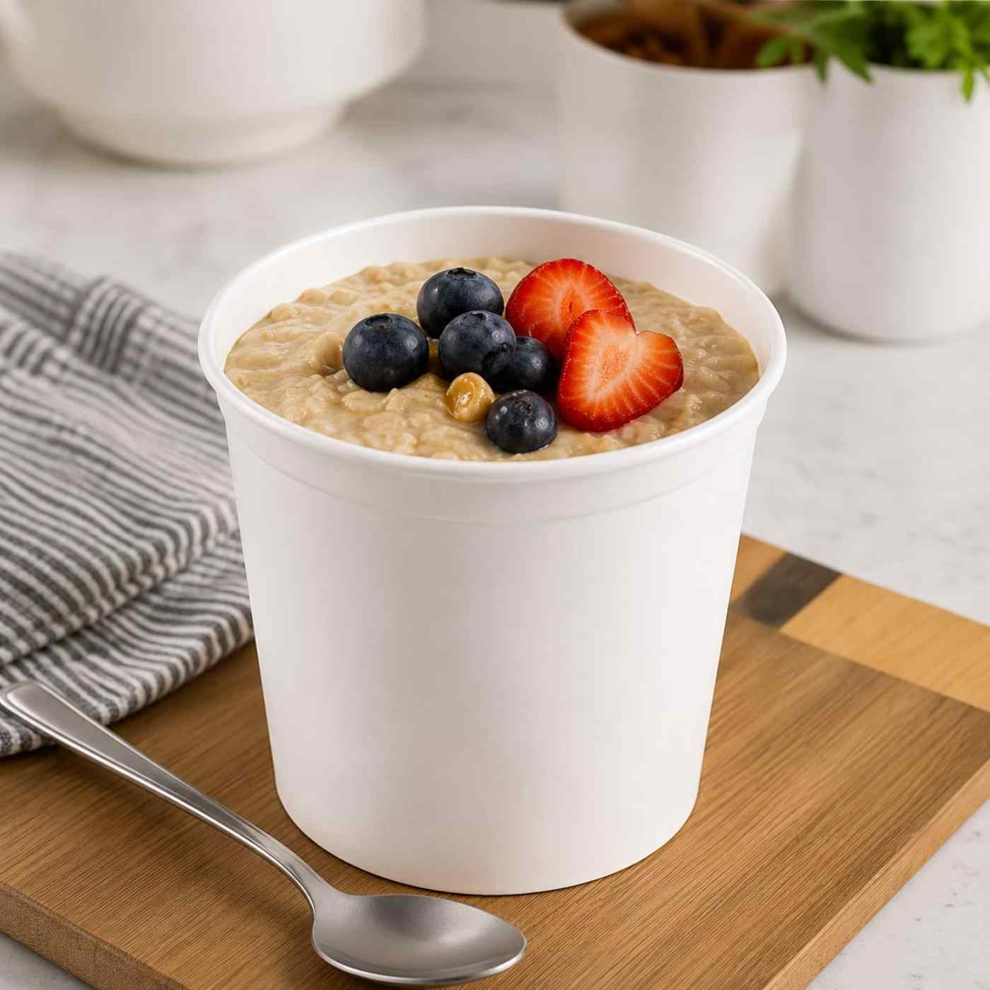 Soup Bowl P/Wht 32oz 20/25