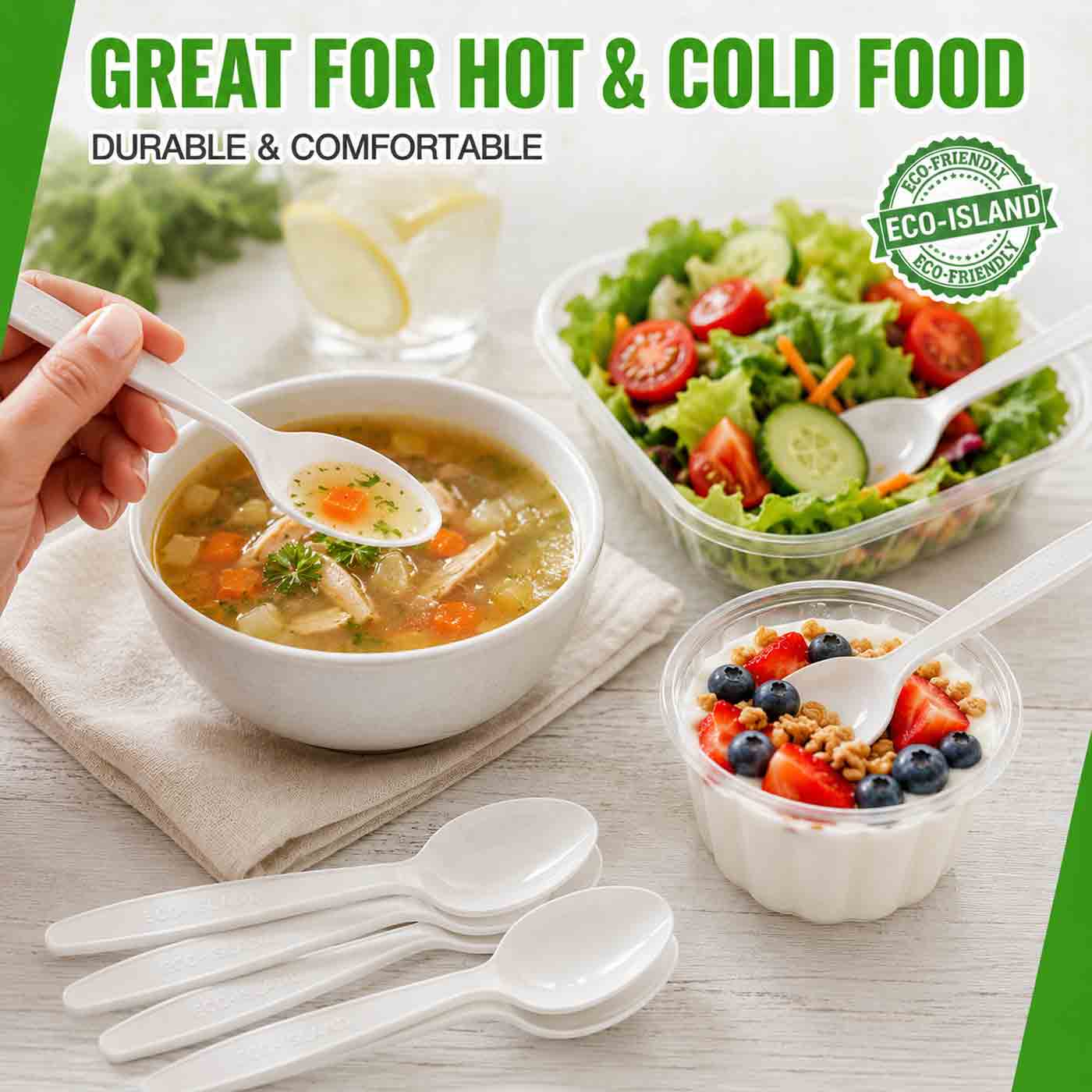 Soup Spoon Eco-Island 4/250
