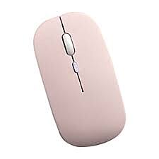 Souris sans fil Bluetooth et 2,4 GHz Rose RF-M08