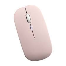 Souris sans fil Bluetooth et 2,4 GHz Rose RF-M08