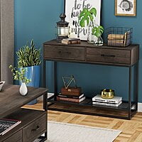 Santa Ana Solid Wood + Metal Console Table Santa Ana Solid Wood + Metal Console Table