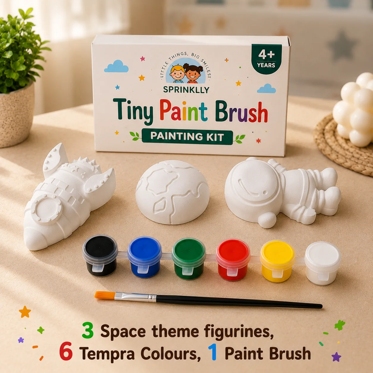 Tiny Paint Brush – Space Theme Painting Kit