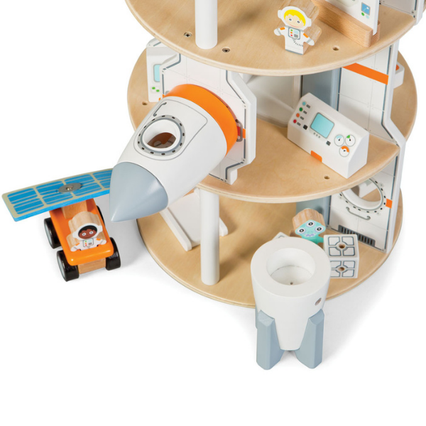 Tidlo Toys Space Station Playset