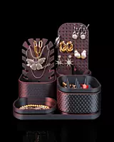 Sparkle Scales - 3D Printed J Makeup and Jewelry Organizer