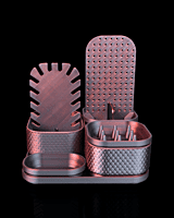 Sparkle Scales - 3D Printed J Makeup and Jewelry  Organizer