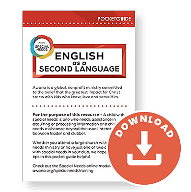 Special Needs Pocket Guide: ESL (Download)