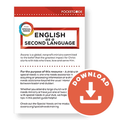 Special Needs Pocket Guide: ESL (Download)