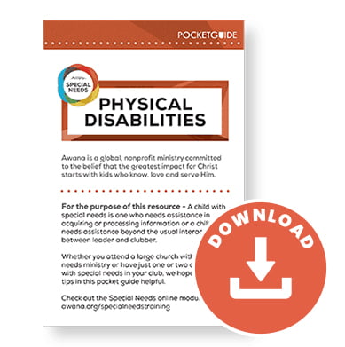 Special Needs Pocket Guide: Physical Disabilities (Download) Special Needs Pocket Guide: Physical Disabilities (Download)