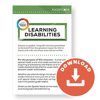 Special Needs Pocket Guides: Learning Disabilities (Download)