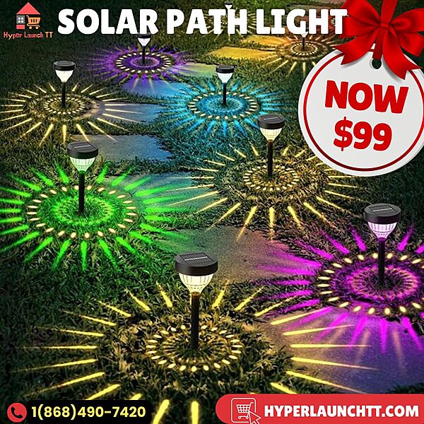 Solar Path Light - Multi-Coloured