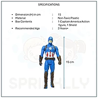 Avengers - Captain America Action Figure Toy