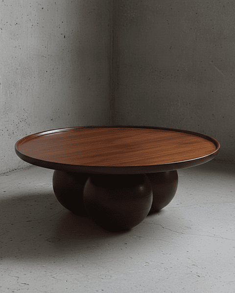 Spherical Concave Top Coffee Table