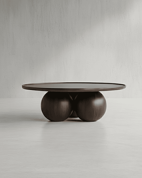 Spherical Concave Top Coffee Table