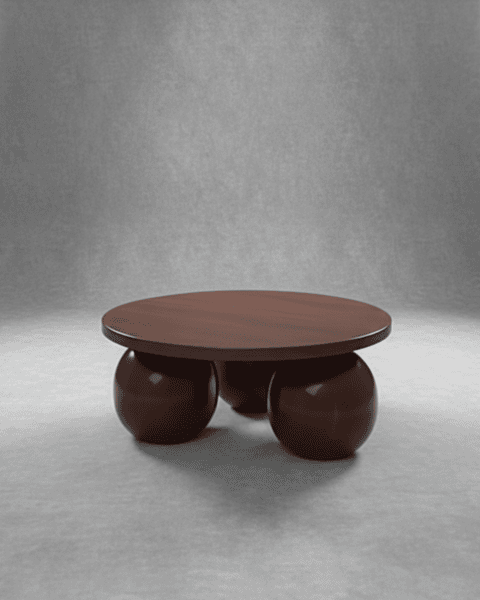Spherical Flat Top Coffee Table