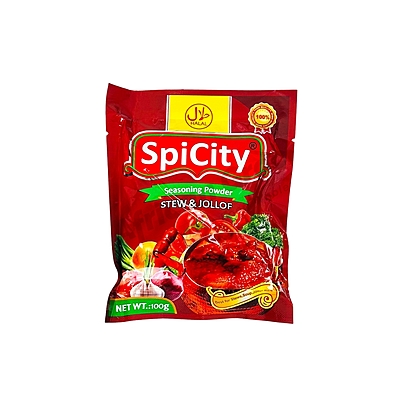 25173 Spicity Seasoning Powder (Stew & Jollof ) 10g X 10 X 23