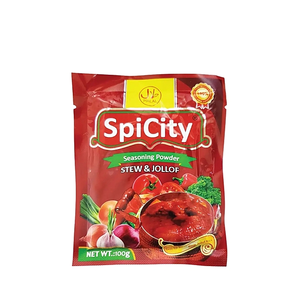 26080   Spicity Seasoning Powder Stew & Jollof 100g X 62