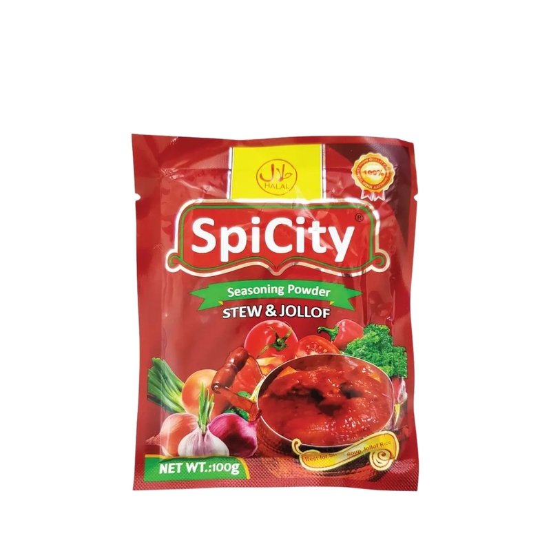 26080   Spicity Seasoning Powder Stew & Jollof 100g X 62