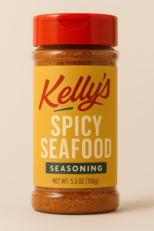 Kelly's Spicy Seafood Seasoning, 16 oz.