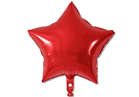 Spiderman Theme Foil Balloons - Red (Pack of 5)