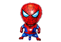 Spiderman Theme Foil Balloons - (Pack of 5)