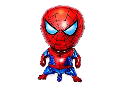 Spiderman Theme Foil Balloons - (Pack of 5)