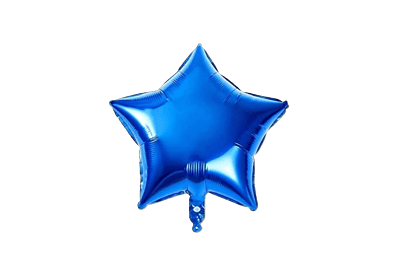 Boss Baby Theme Foil Balloons - Blue - (Pack of 5)