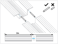 Splice Pins - LONG - For Pocket and TrackTrim - 12 pieces Splice Pins - LONG - For Pocket and TrackTrim - 12 pieces