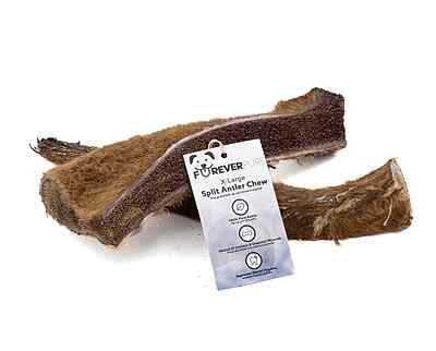 Split Elk Antler - X-Large - Velvet Split Elk Antler - X-Large - Velvet