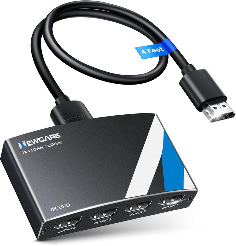 Splitter HDMI 4K 1 entrée 4 sorties