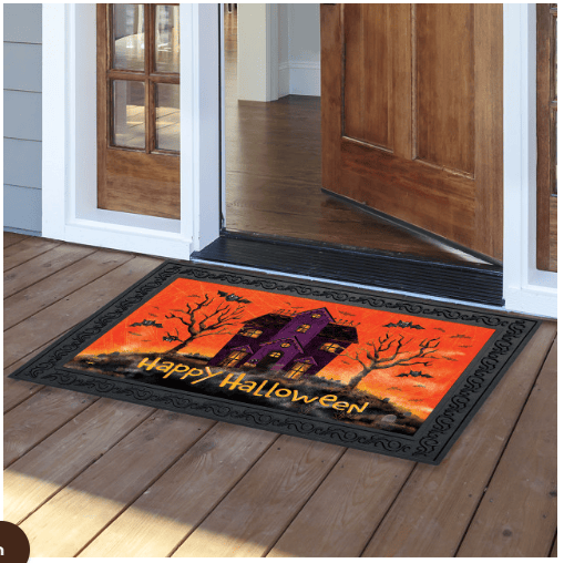 Spooky House Doormat