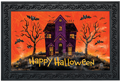 Spooky House Doormat