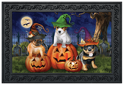Spooky Pups Doormat