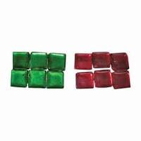 Tanjore Stones Red/ Green - Pack of 100 Tanjore Stones Red/ Green - Pack of 100