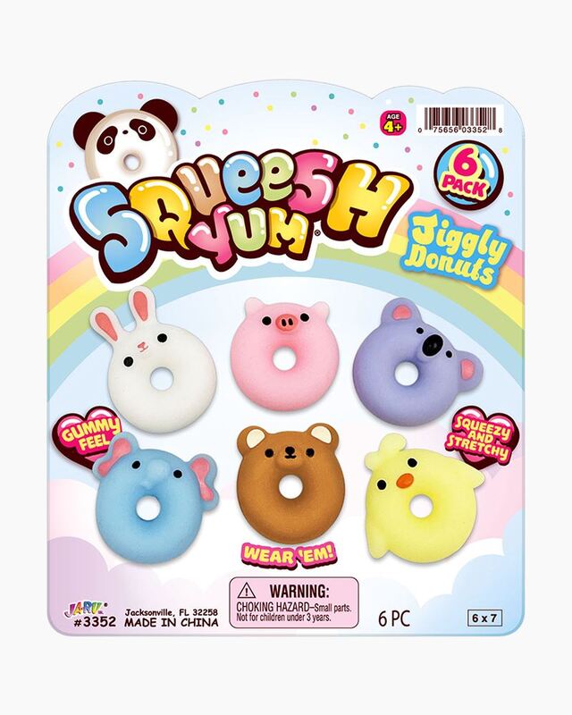 Squeesh Yum Jiggly Donuts - 6pack