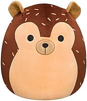 Squishmallows 14" Soft Toy - Hans Brown Hedgehog