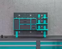 Stand Up – 3D Printed Standing Organizer