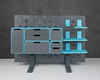 Stand Up – 3D Printed Standing Organizer