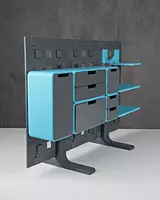 Stand Up – 3D Printed Standing Organizer
