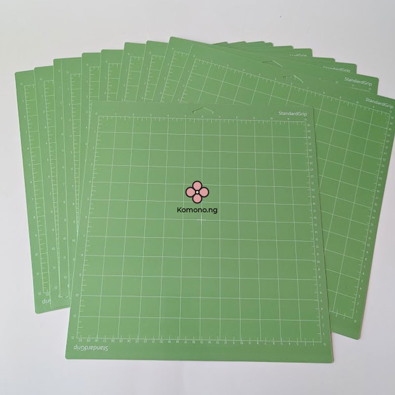 Die-Cut Mat Adhesive Unbranded StandardGrip 12in x 12in