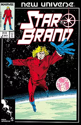 Star Brand #1 Newsstand Variant (Marvel Comics October 1986)