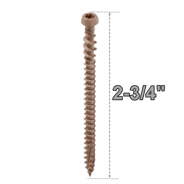 Starborn CAP-TOR #10 Epoxy Coated 2-3/4" Screws Starborn CAP-TOR #10 Epoxy Coated 2-3/4" Screws