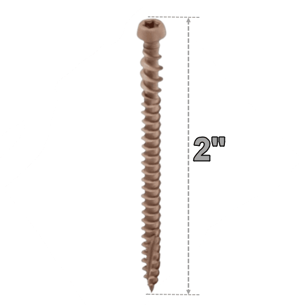 Starborn CAP-TOR #10 Epoxy Coated 2" Screws Starborn CAP-TOR #10 Epoxy Coated 2" Screws