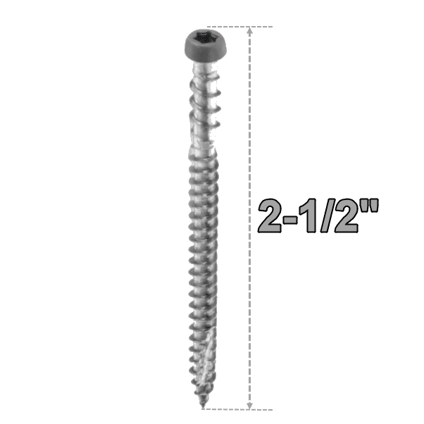 Starborn CAP-TOR #10 Stainless Steel 2-1/2" Screws Starborn CAP-TOR #10 Stainless Steel 2-1/2" Screws